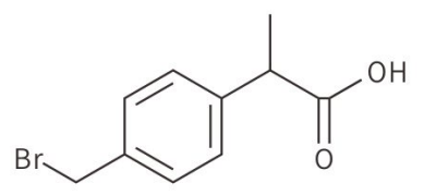 2-[4-(bromomethyl)phenyl] propanoic acid