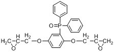 [2,5-Bis(2-0xiranylmethoxy)phenyl] diphenylphosphine oxide